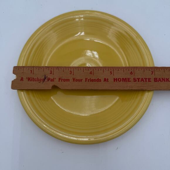 Sunflower Yellow Fiestaware Salad Plate 7.25 Inch 2009 - Picture 4 of 4